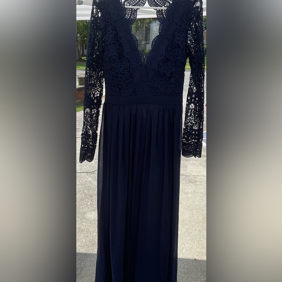 Royal Blue Dress - Picture 3 of 4